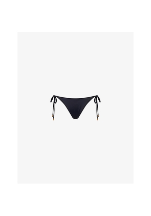 Womens Away That Day Catania Lace-Up Bikini Bottoms