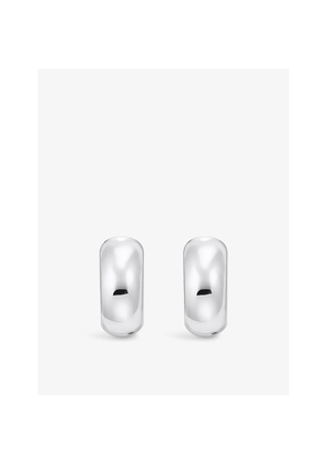 Womens Thomas Sabo Small Chunky 925 Sterling Silver Hoop Earrings