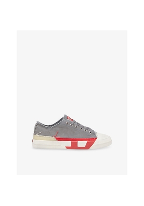 Mens Diesel S-D Verse Canvas Low-Top Trainers