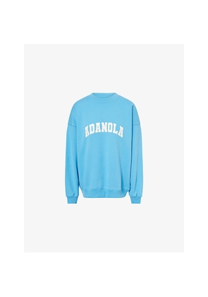 Womens Adanola Varsity Oversized Cotton Sweatshirt