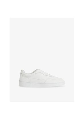 Mens Reiss Cruz Leather Low-Top Trainers