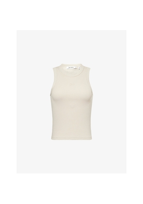 Womens Daily Paper Unit Ribbed Cotton Jersey Vest