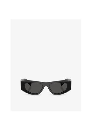 Prada Pr B19S Pillow-Frame Acetate Sunglasses