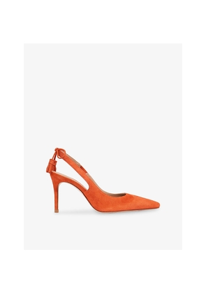 Womens LK Bennett Cary Suede Slingback Courts