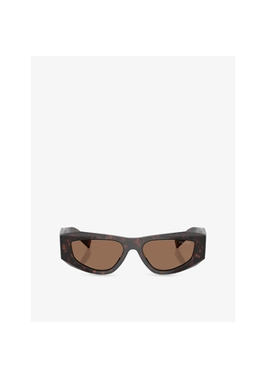 Prada Pr B19S Pillow-Frame Acetate Sunglasses