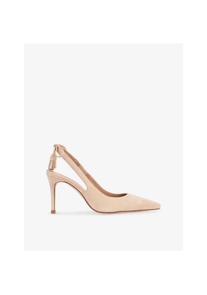 Womens LK Bennett Cary Suede Slingback Courts