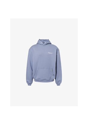 Mens Represent Owners Club Script Logo-Print Cotton Hoody