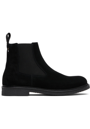 BOSS Black Elasticated Panels Chelsea Boots