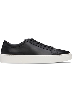 BOSS Black Gary Leather Low-Top Sneakers