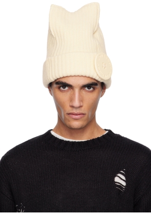 Charles Jeffrey LOVERBOY Off-White Box Beanie