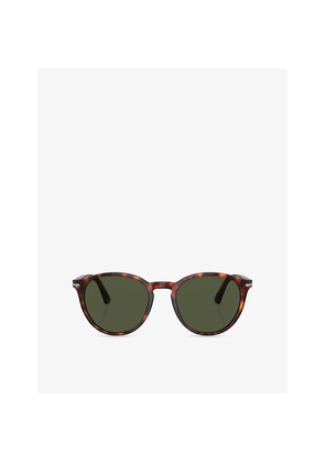 Persol Po3152S Round-Frame Acetate Sunglasses