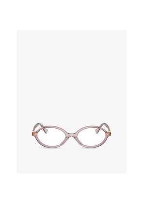 Womens Miu Miu Mu 01Xv Cat-Eye Acetate Optical Glasses