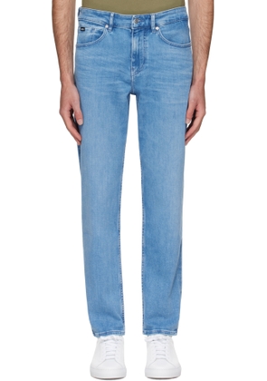 BOSS Blue Maine Regular-Fit Comfort Denim Jeans