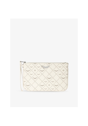 Womens Zadig&Voltaire Z Monogram Canvas Clutch Bag