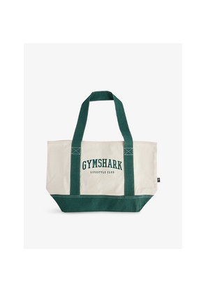 Womens Gymshark Collegiate Oversized Cotton-Blend Tote Bag
