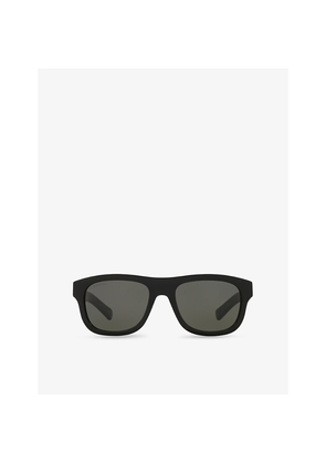 Gucci Gg1509S Round-Frame Acetate Sunglasses