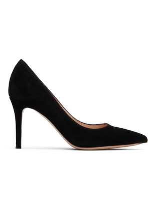 Gianvito Rossi Black Gianvito 85 Heels