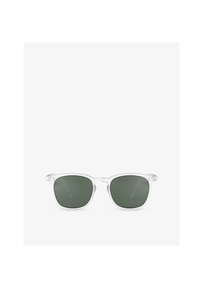 Izipizi #E Crystal Square-Frame Acetate Sunglasses