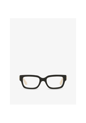 Womens Gucci Gg1666O Cat Eye-Frame Acetate Optical Glasses