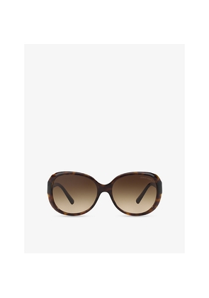 Womens Giorgio Armani Ar8047 Butterfly-Frame Acetate Sunglasses