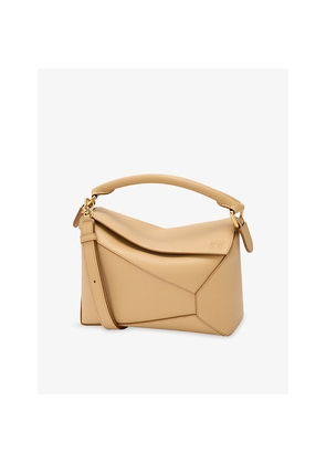 Womens Loewe Puzzle Edge Small Leather Cross-Body Bag