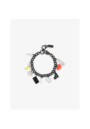 Womens Marc Jacobs Trinket Brass and Resin Bracelet