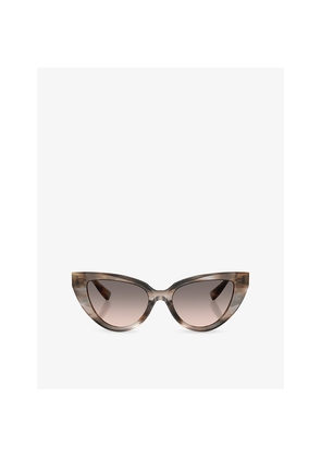 Womens Dolce & Gabbana Dg4497 Cat-Eye Acetate Sunglasses