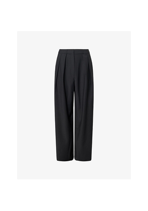 Womens The Frankie Shop Ripley Pleated Stretch-Woven Trousers