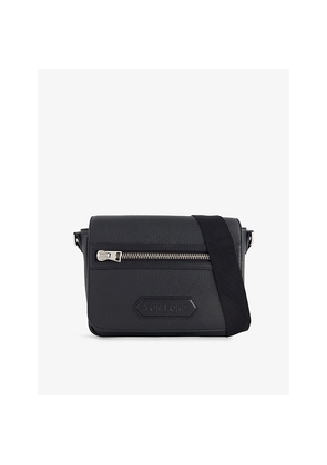 Mens Tom Ford Brand-Patch Leather Cross Body Bag