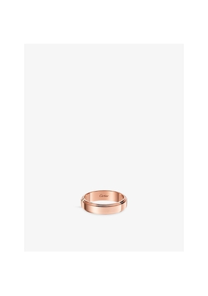 Mens Cartier D'Amour 5mm 18ct Rose-Gold Wedding Ring