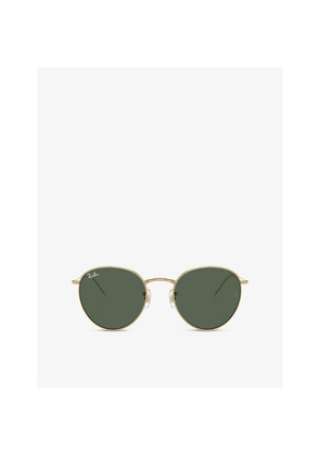 Womens Ray-Ban Rbr0103S Round-Frame Metal Sunglasses