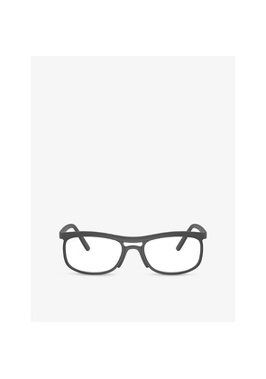 Womens Ray-Ban Rx7254 Pillow-Frame Metal Optical Glasses