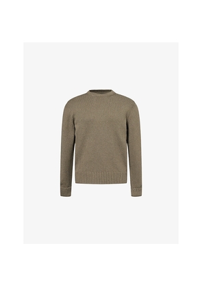 Mens Dunhill Regular-Fit Crewneck Cotton Jumper