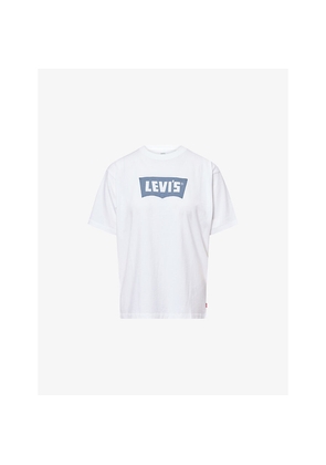 Womens Levis Vintage Logo Graphic-Print Cotton T-Shirt
