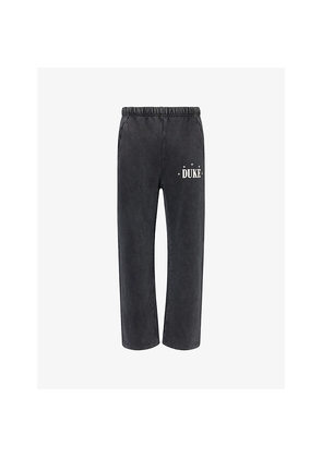Mens Duke & Dexter Core Logo-Print Cotton Jogging Bottoms
