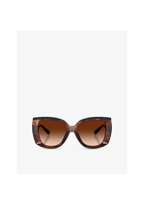 Womens Dolce & Gabbana Dg4495 Square-Frame Acetate Sunglasses