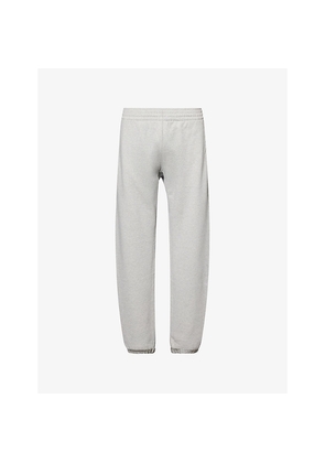 Mens Givenchy Logo-Patch Elasticated-Cuff Cotton-Jersey Jogging Bottoms