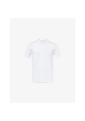 Mens Givenchy Brand-Patch Regular-Fit Cotton-Piqué Polo Shirt