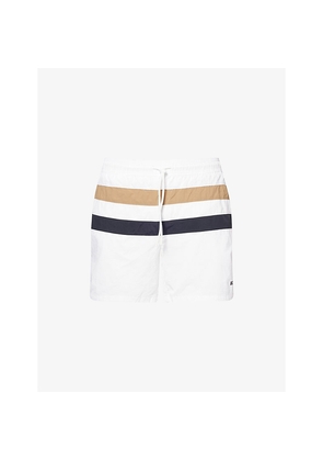 Mens Boss Louis Striped Swim Shorts