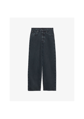 Mens Prada Vintage-Wash Regular Denim Jeans