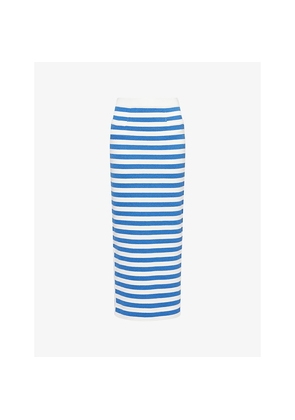 Womens Posse Ari Stripe Knitted Maxi Skirt