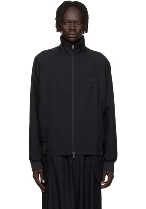 Y-3 Black Sport Uniform Track Jacket