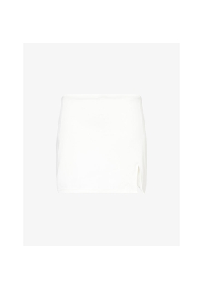 Womens We Are Tala Skinluxe Side-Split Stretch-Woven Skort