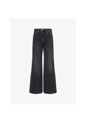 Womens Levis Ribcage Bell High-Rise Denim Jeans