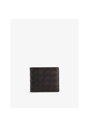 Mens Bottega Veneta Intrecciato Bifold Leather Wallet