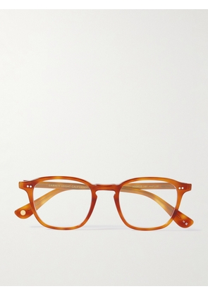 Garrett Leight California Optical - Markus Square-Frame Tortoiseshell Acetate Optical Glasses - Men - Brown
