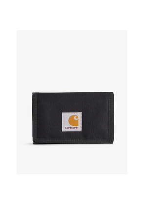 Mens Carhartt WIP Alec Logo-Patch Canvas Wallet