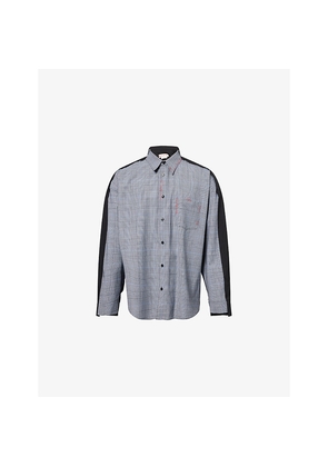 Mens Marni Checked Relaxed-Fit Woven Shirt