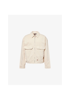 Mens Dickies Fort Smith Cotton-Canvas Trucker Jacket