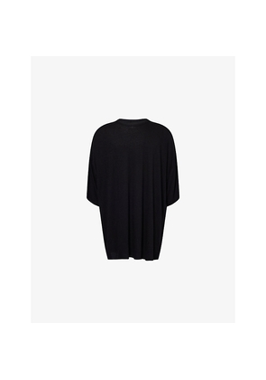 Mens Rick Owens Tommy Oversized Cotton T-Shirt